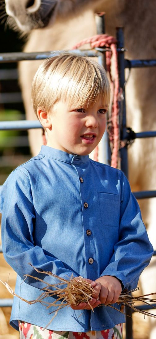 Camisa Denim 01-56070 José Varón.