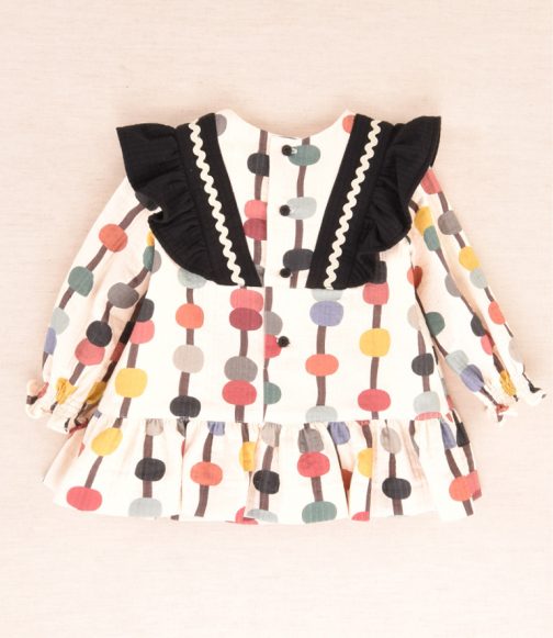 Vestido Estampado 01-56048 José Varón. - Imagen 2